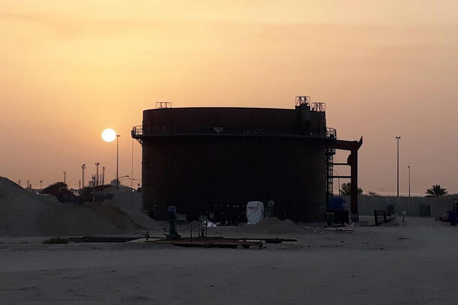 Montaza rezervoara Kuvajt